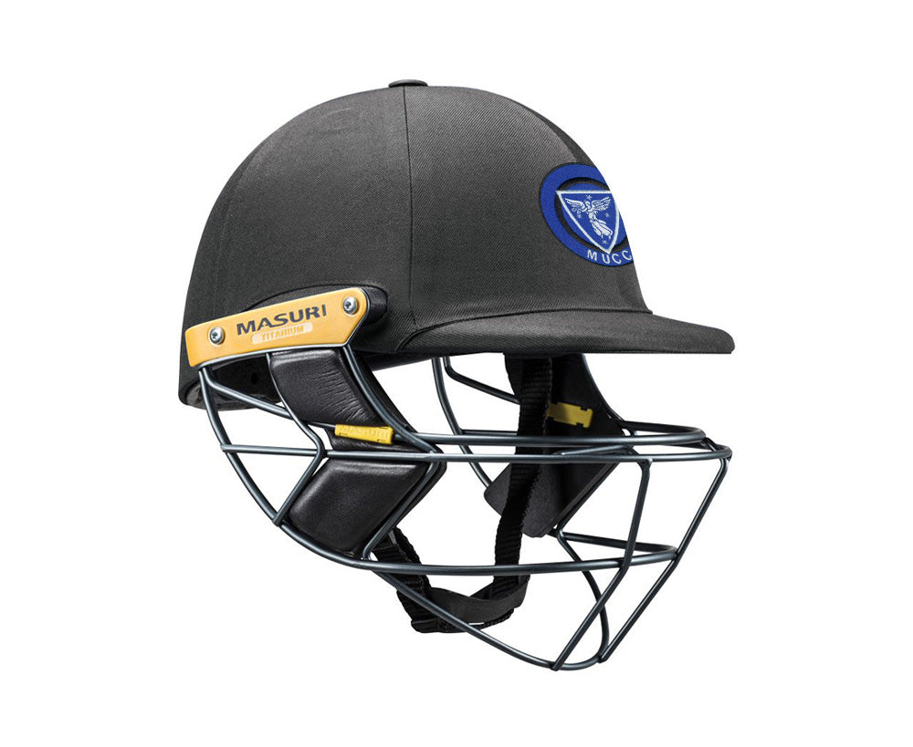 Masuri Original Series MK2 SENIOR Elite Helmet with Titanium Grille - Melbourne University CC