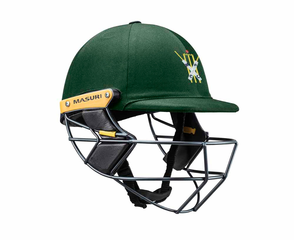 Masuri Original Series MK2 SENIOR Test Helmet with Steel Grille - Middle Park CC
